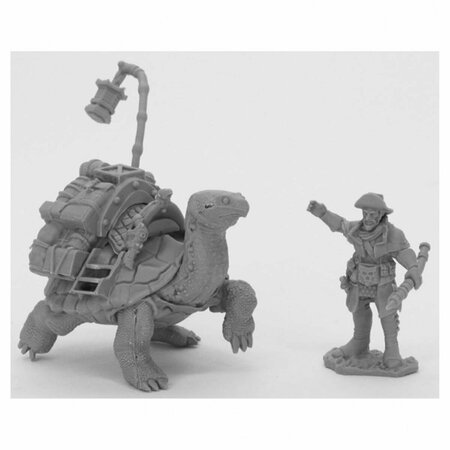 THINKANDPLAY Bones Black-Dreadmere Tortoise & Drayman Miniature TH2738004